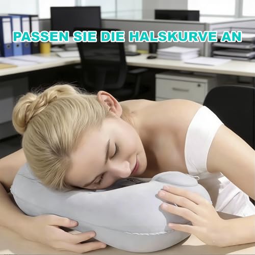 Coussin De Voyage Avion : Lot de 4 coussins de nuque en avion, coussin de voyage (Top 1) – Image 5