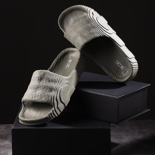 Image of Hygear Men's Almatiny EVA Slides | Ultra Soft Cushion | Lightweight | Waterproof | Stylish |Anti-Skid | Comfortable Everyday Slides for Men