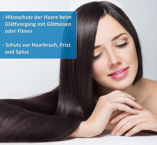 Hitzeschutzspray ohne Silikone von Aquyo Cosmetics für Haare