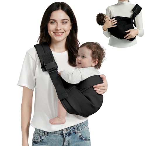 MISSWISDOM Baby Sling Carrier, Toddler Carrier Sling with...