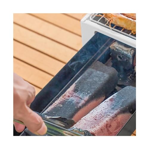 Barbacoa de jardín multifuncional con estufa plegable portátil 5