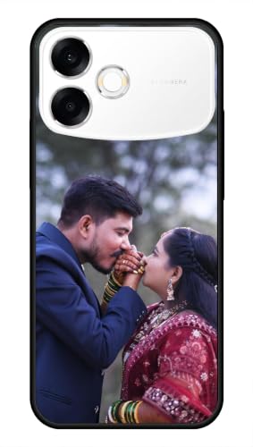 Image of NDCOM Custom Back Cover for Oppo F33 Pro 5G | DIY Personalised Photo Design | Customized Gift Customised Text Name Printed Metal Case