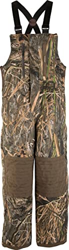 Drake Waterfowl Men's Insulated Breathable Waterproof Windproof Guardian Elite Bib, Blades Habitat, XX-Large