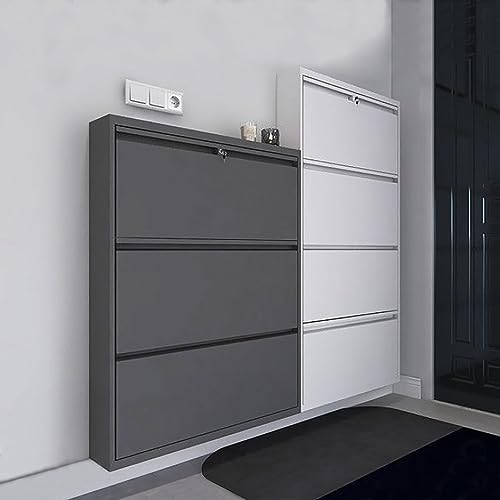 Meuble à chaussures étroit pour couloir encombré
