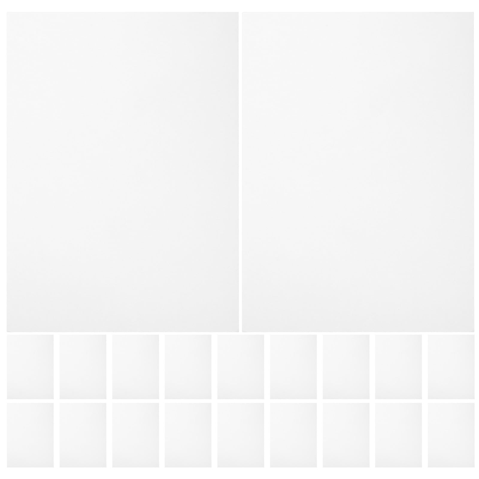 Lurrose 200 Blatt Kartonpapier: Hochwertiges Druckerpapier – 120 g/m² starkes Kartonpapier für Einladungen, Scrapbooking, Bastelarbeiten, DIY-Karten, Dekorationen und Zeichnungen
