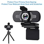 JCWINY Webcam Cover, 2 Pack Desktop Computer External Webcam Lens Covers Shutter Cap Hood, Streaming Web Camera Privacy Cover Clip Compatible with Logitech HD Pro Web Cam C270/C615/C920/C930e/C922X - Image 6