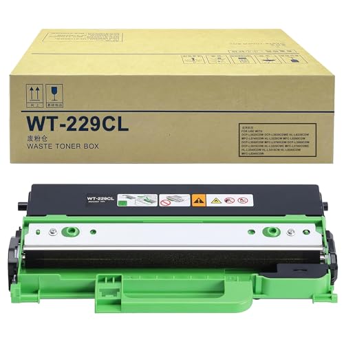 LCL WT-229CL Replacement for Brother WT-229CL Waste Toner Box WT229CL Waste Toner Box Unit for Brother DCP-L3520CDW,DCP-L3520CDWE,HL-L8230CDW,MFC-L3740CDW,HL-L3220CW,MFC-L8390CDW,DCP-L3555CDW (1PK)