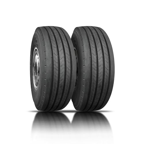 Set of 2 (Two) TRAVELSTAR Eco-Mile AP Steer All Position 225/70R19.5 14PR 128/126NTire- 225/70/19.5 Commercial Truck Tire