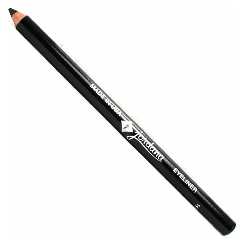 (6 Pack) JORDANA 5 Inch Eyeliner Pencil Black