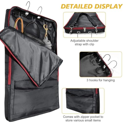 Bolsa impermeable para cabestro con costuras reforzadas para alta equitación 3
