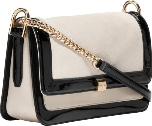Image of Cole Haan Women's Daniella Chain Shoulder Bag, Black /White