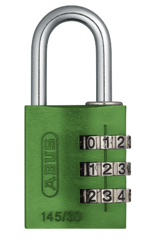 ABUS Lucchetto a combinazione 145/30 verde