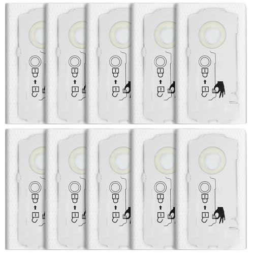 10 Pack 204308 Set Dust Bags for Festool CT MINI & MINI I/MIDI & MIDI I Manufactured from 2019 onwards Dust Extractors CT 15 Vacuums Bag Large Capacity Replacement Bags