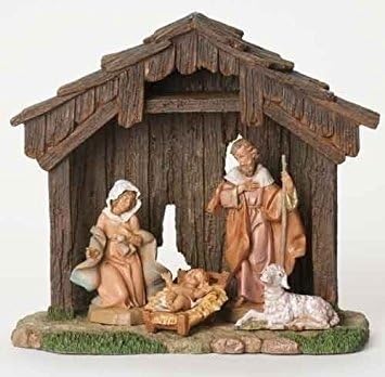 Fontanini Fontanini 4-Piece 5-Inch Figure Nativity Set