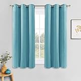 TELAS BLACKOUT - Cortinas hechas mediante tecnología avanzada garantiza la opacidad de nuestras cortinas. NOTA: Cortinas de color más oscuro quitan más luz