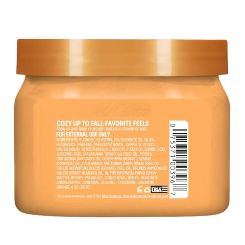 Image of Tree Hut Shea Sugar Scrub Sweet Punkin | Exfoliating Body Scrub Removes Dead, Dry Skin for a Soft & Hydrated Feel | Nourishing Essential Body Care | 18 fl oz.
