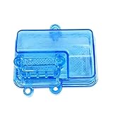 Farbe blau L-Yune,bolt 1pc Wasserdicht Empfänger Box p2047 for 1/10 RC Short Course Slash HQ727 R7RB