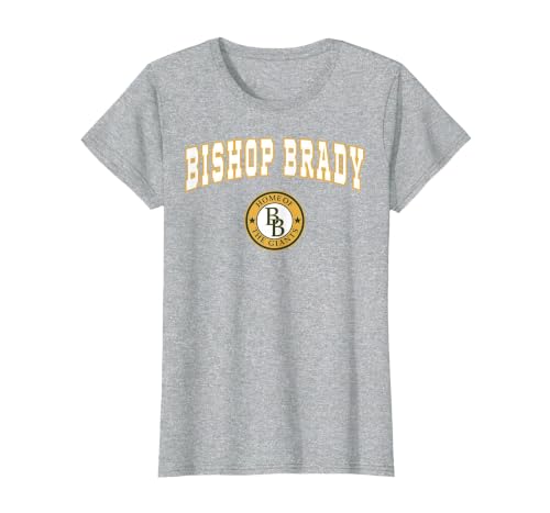 Bishop Brady High School Giants T-Shirt C2 T-Shirt, Women, Heather Grey, XX-Large