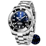 CEYADG Pagani Design Watches for Men Japanese Movement Automatic Watch, 40mm Sapphire Glass 316L Stainless Steel Calendar Diver Waterproof Men's Wrist Watches