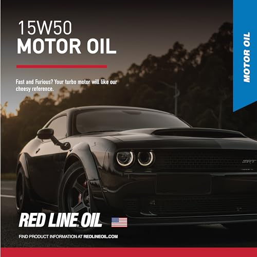 Aceite de motor 15W50 Fully Synthetic Red Line 1 Quart 12 Pack miniatura 2