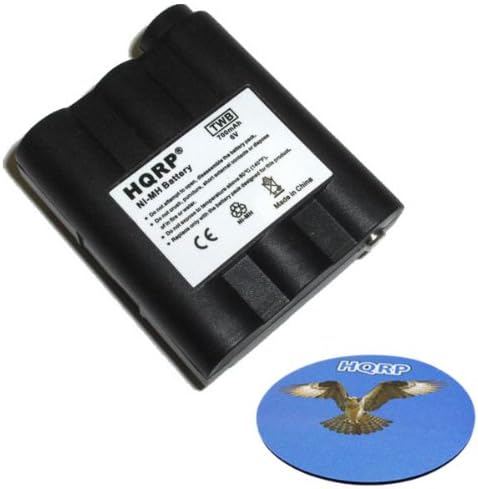 HQRP 6V 700mAh Rechargeable Battery For Midland GXT Series Two-Way Radios