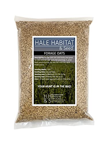 Hale Habitat & Seed Forage Oat Food Plot Seed 5 lbs