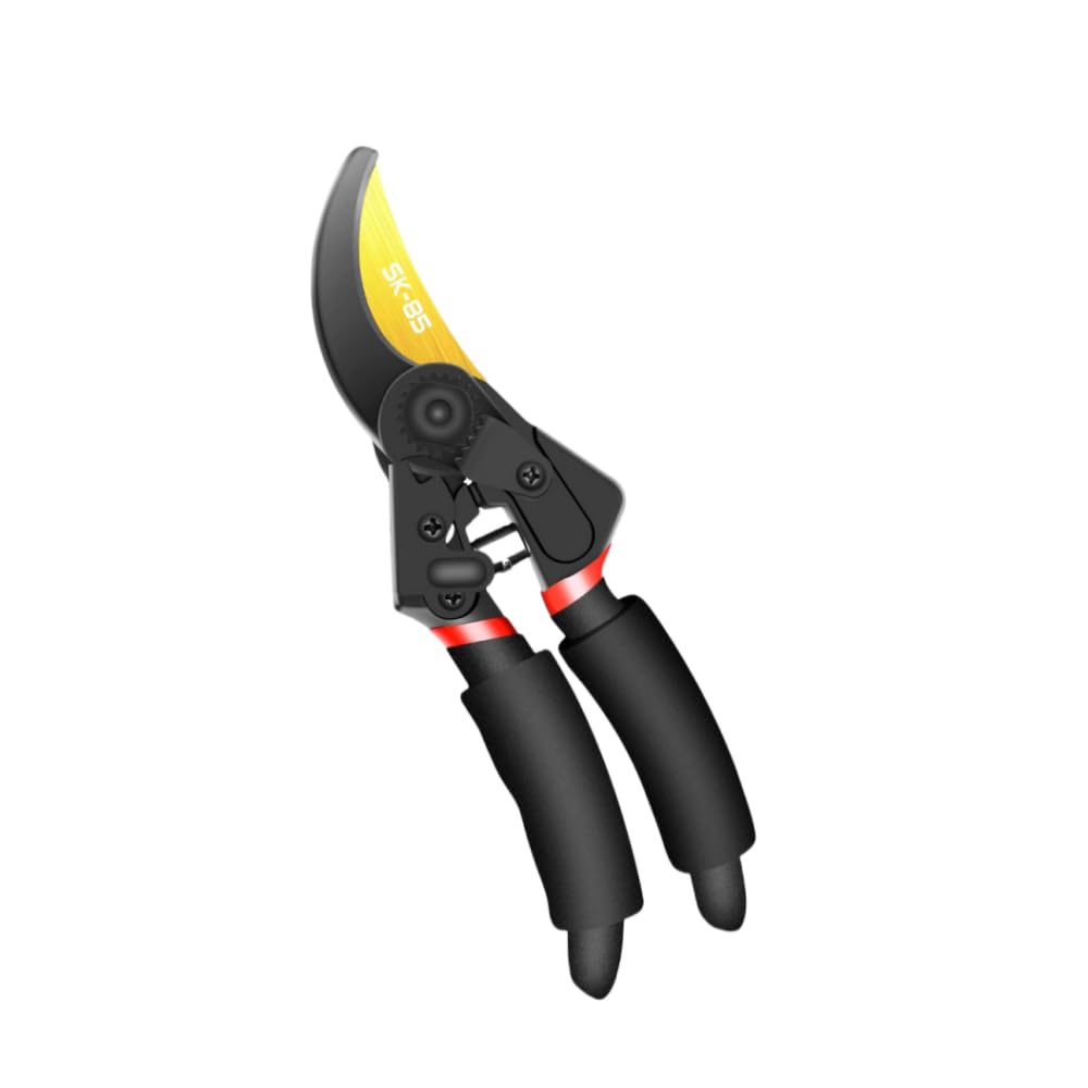 Nursery Tools Cutter Pruning Shear Secateurs Garden Clippers Park Lawn Planter Flower 1.3 Inch Branch Cutter Alloy steel (Garden Pruning Shears7)