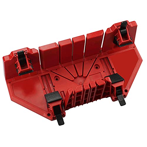 14inch Miter Box Adjustable Wood Cutting Clamping 0/22.5/45/90 Degree Practical Wooden Strip Plaster Line