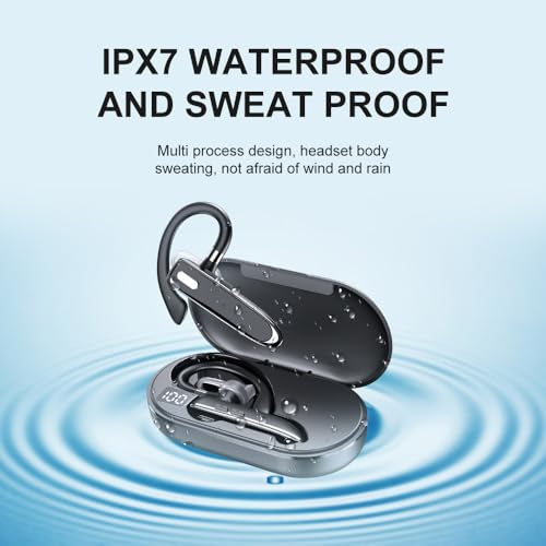 Audífono Bluetooth In Ear Simple con Micrófono Giratorio 360° miniatura 2