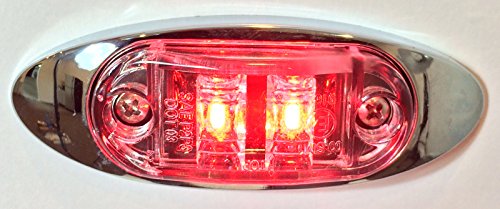 Luces LED marcadoras RecPro 4x1.5 pulgadas (6 unidades) miniatura 2