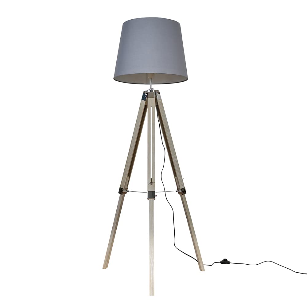 Valuelights Unisex Brown Clipper Floor Lamp