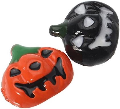 Dancingnail 3D Halloween Nail Decoration Studs Pumpkin Ghost Skeleton Rhinestones DIY Toys Design