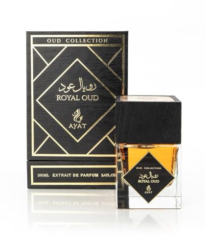 AYAT PERFUMES Eau de Parfum Oud Collection, 100 ml, fragancia árabe, para hombres y mujeres, una sensual fragancia oriental diseñada y fabricada en Dubai, Reina de Oud