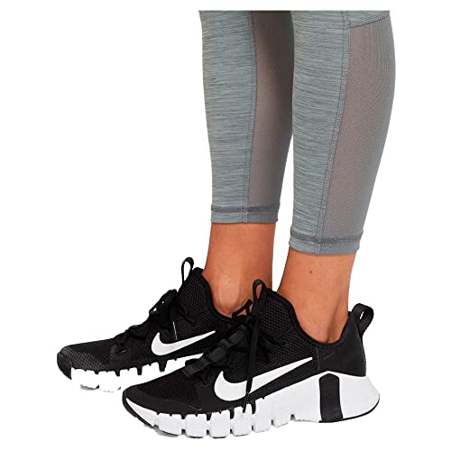 Nike Pro 365 Women's High-Rise 7/8 Leggings (Smoke Grey/Heather/Black/Black, Small)