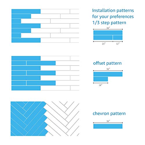 Art3D Peel And Stick Floor Tile Vinyl Wood Plank 36-Pack 54 Sq.ft, White-Washed, Rigid Surface Hard Core Easy Diy Self-Adhesive Flooring #TOP5