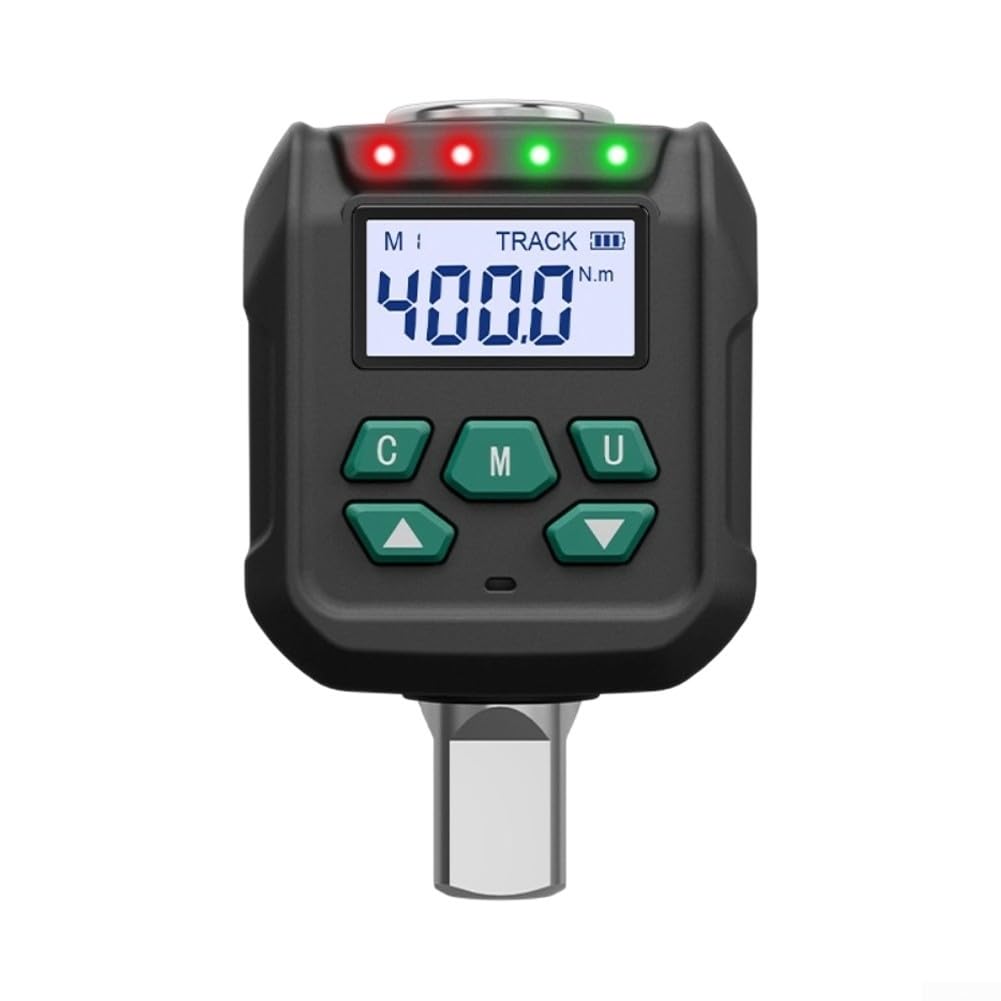 Chiave dinamometrica digitale, adattatore da 1/2", unità N·m/lb·ft, modalità picco e traccia, 9 valori preimpostati, per riparazioni automobilistiche (1,5-30)