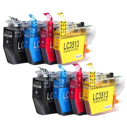 Cartouche d'encre LC3511 pour MFC J690DW et DCP J572DW (pack de 8)