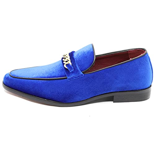 Image of Men's Vintage Velvet Designer Classic Dress Tuxedo Smoking Slipper Loafer Slip On Shoes Arthur-02