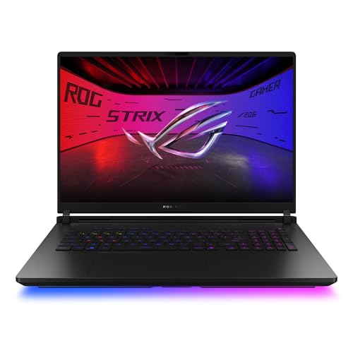 ASUS ROG Strix Scar 18 G835LX Laptop; 18" WQXGA 240Hz/3ms 16:10 MiniLED Display; Intel Core Ultra 9 275HX; 64GB RAM; 1TB SSD; NVIDIA RTX 5090; Win11 Home; QWERTZ; Off Black; 3Monate GamePass