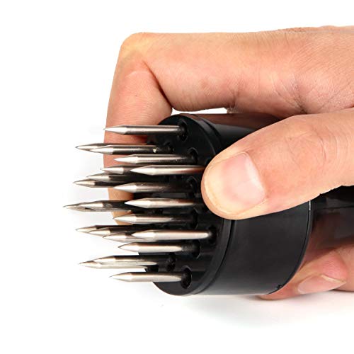 Meat Tenderizer Needle Stainless Steel Reusable Kitchen Tool Meat Tenderizer Sharp Blades for Beef - Thumbnail 7