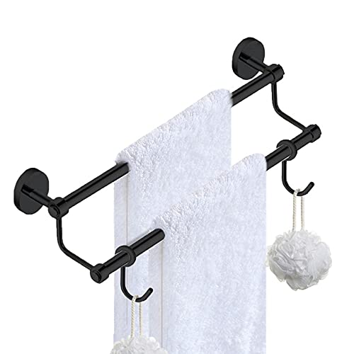 Porte-serviettes sans perçage pour carrelage, fixation adhésive WC et cuisine
