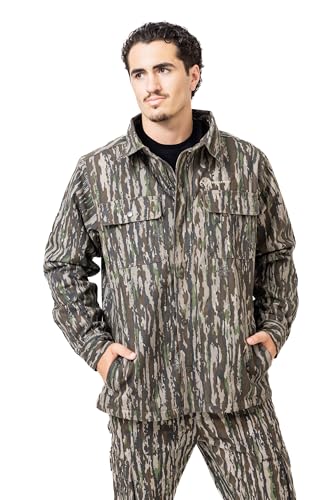 Realtree Camo Farm Hand Men’s Jacket, Insulated Canvas Duck Workwear, Water-Resistant Outer Shell for Hunting & Outdoor Coat3
