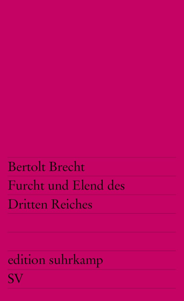 Furcht und Elend des dritten Reiches