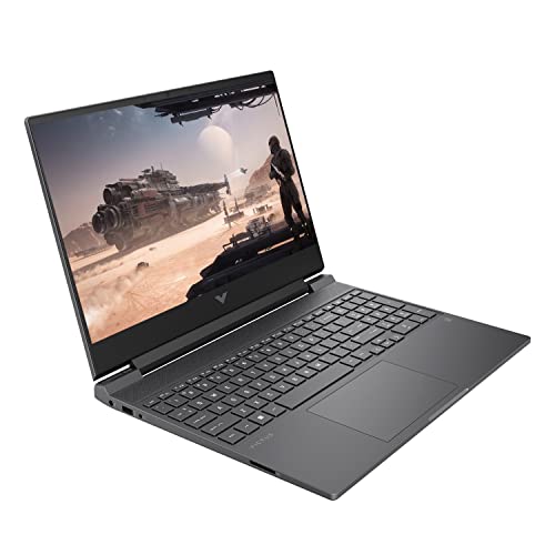Image of HP Victus 15.6 inch FHD 144 Hz Gaming Laptop, Intel Core i5-12450H Processor, NVIDIA GeForce GTX 1650, 16GB RAM, 512GB SSD, HDMI, SD Card Reader, Backlit Keyboard, Wi-Fi 6, Windwos 11 Home