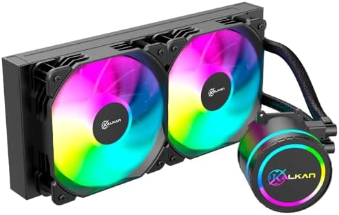 Water Cooler Gamer Kalkan Iota 240 ARGB Preto KLK00045