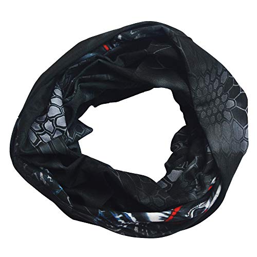 Image of Obacle Skull Face Mask Half for Dust Wind UV Sun Protection Seamless 3D Tube Mask Bandana for Men Women Durable Thin Breathable Skeleton Mask Motorcycle Riding Biker Fishing Cycling Sports Festival