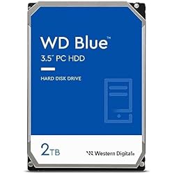 Western Digital Disco duro mecánico 2TB Blue 256MB 3.5IN SATA 6GB/Sint