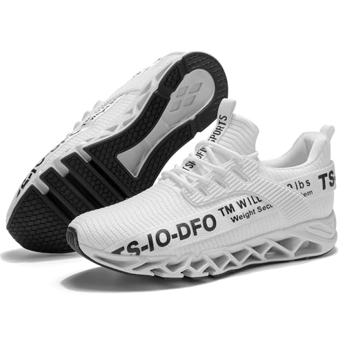 Image of TSIODFO Men's Running Walking Fashion Sneakers