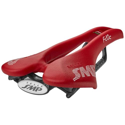 Selle SMP F20C Sattel mit Carbon Streben rot