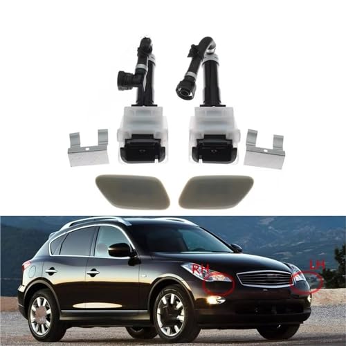 Cache lave-phare Infiniti QX50 286421BF0A couvercle de protection buse de nettoyage - 3